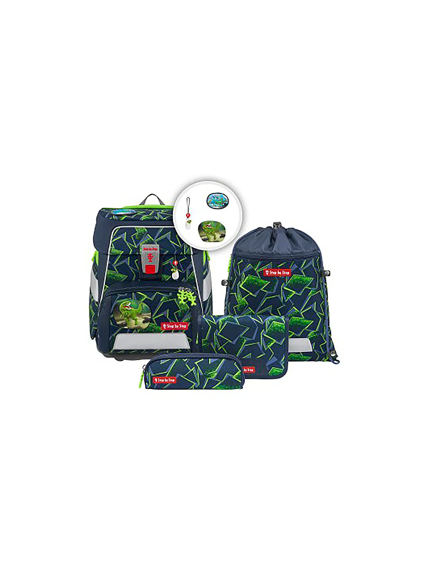 STEP BY STEP | Schultaschen Set Space 5tlg | 